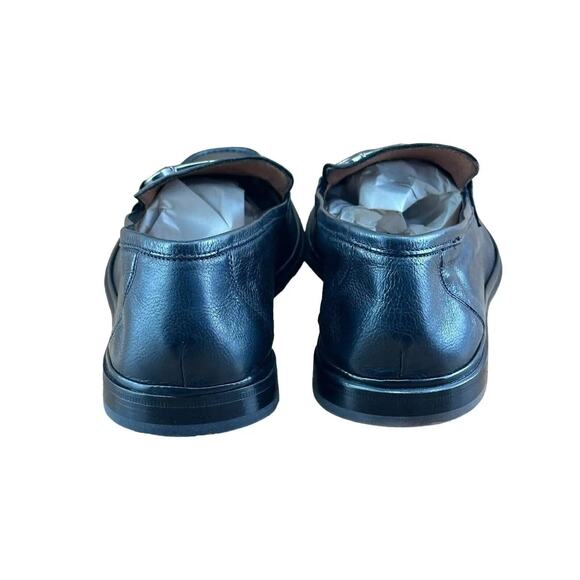 Antonio Maurizi Men's Size 9 OPERA Penny  Loafer Black Leather - Picture 5 of 8